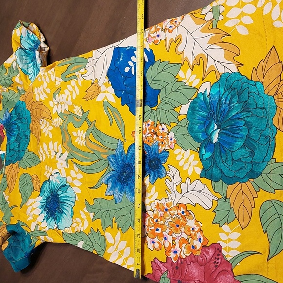 FARM Rio Short Sleeved Floral Dress Medium - Picture 10 of 11